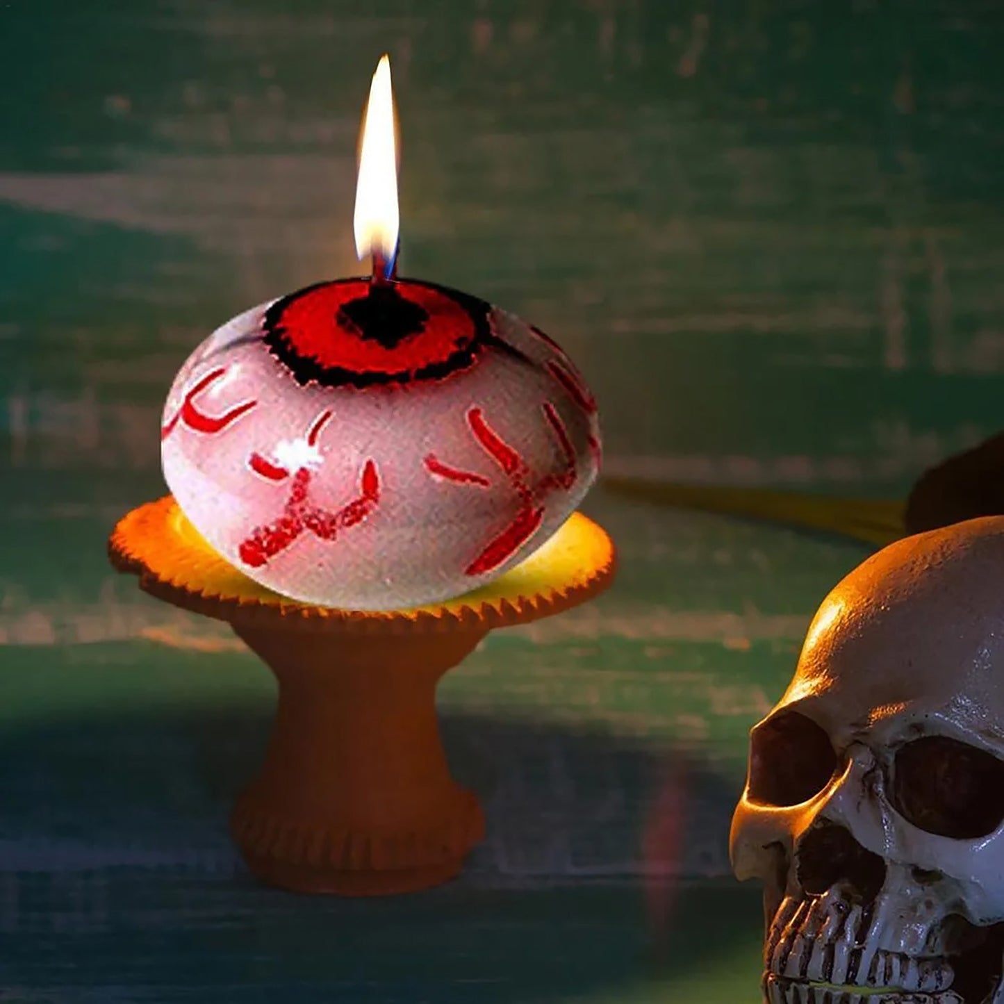 Eyeball Candle Halloween Floating Candle