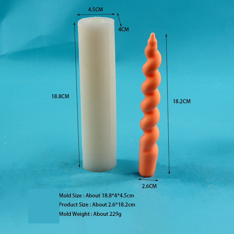 Candle silicone mold