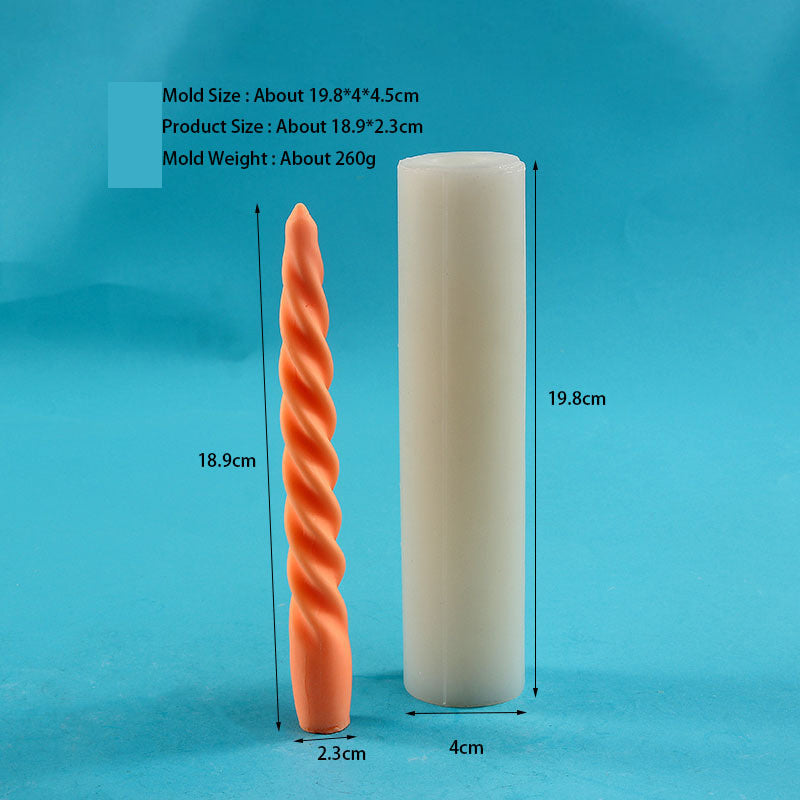 Candle silicone mold